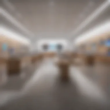 Luxurious Apple Store Interior