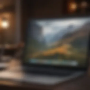Intuitive User Experience of MacBook Air User-friendly interface of MacBook Air emphasizing its usability