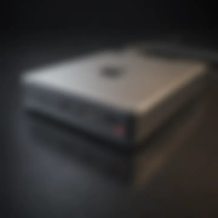 Macbook with external drive symbol