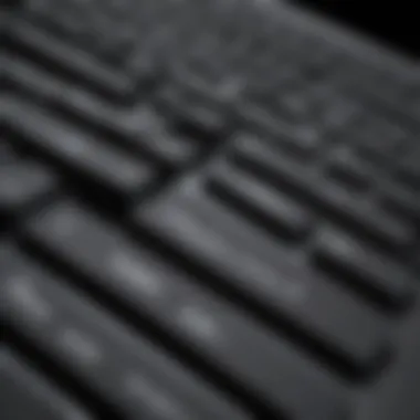 MacBook Pro keyboard close-up