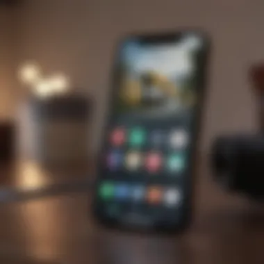 Organized Home Screen Decluttered iPhone home screen