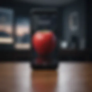 Optimizing Apple News App Smartphone with Apple News app icon