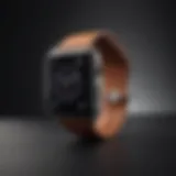 Apple Watch on elegant display