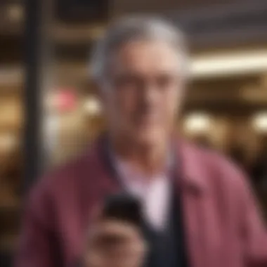 Enhanced Mobile Experience for Older Demographic Modern mobile technology for seniors