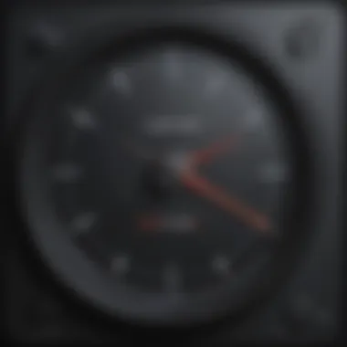 Music Playback Duration Configuration Graphic of a clock indicating music playback duration setting