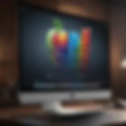 Overview of Apple Configurator interface on MacBook