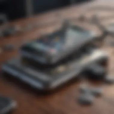 Technological Tools for Regaining Control Visual representation of technological solutions for phone recovery