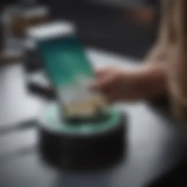 Maintenance Tips for Optimal Performance Illustration depicting maintenance tips for the wireless charger