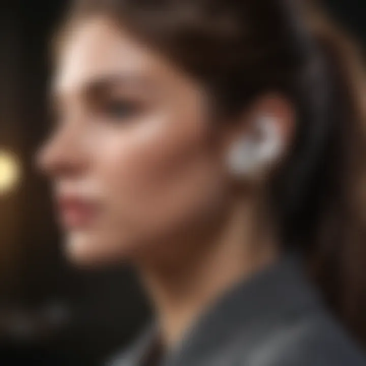 Graphical representation of active noise cancellation technology