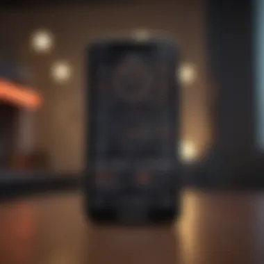 Efficient Countdown Management on iPhone Multiple countdown timers organized on iPhone screen