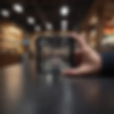 Independent Purchase of iPhone Without Plan Person purchasing iPhone without plan