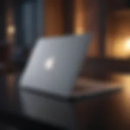 A sleek MacBook showcasing advanced design