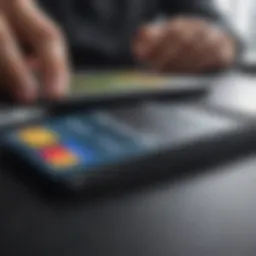 Elegant representation of credit card management