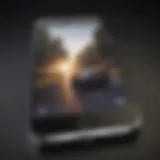 Sleek iPhone showcasing scan feature