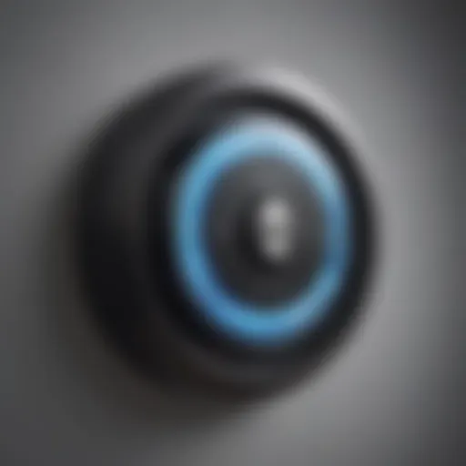 Digital Security Lock Icon