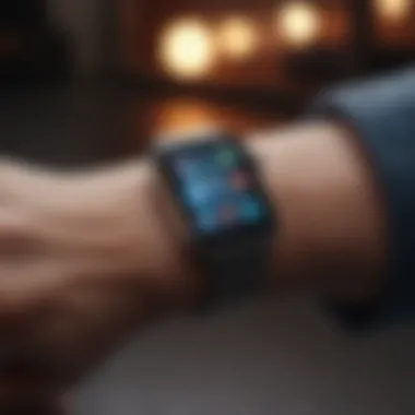 Apple Watch apps integration illustration