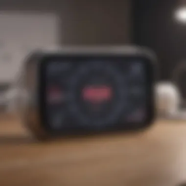 Apple Music Sleep Timer Setup Illustration of Apple Music app interface with sleep timer setting