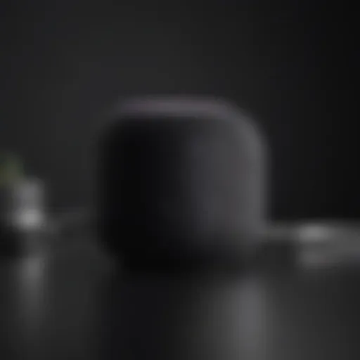 Sleek Design of Apple HomePod Mini