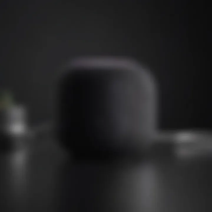 Sleek Design of Apple HomePod Mini