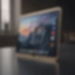 Sleek design of Apple Tab Pro
