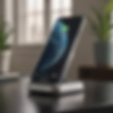 Sleek Design of Belkin Boost Wireless Charging Stand