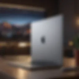 Sleek Macbook Pro displaying enhanced performance