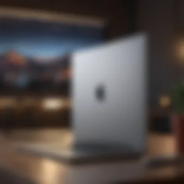 Sleek Macbook Pro displaying enhanced performance