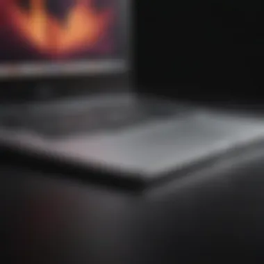 Sleek Macbook Pro with USB Port