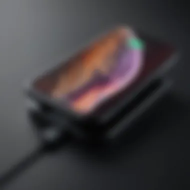 Sleek and Stylish Design of iPhone XS Max Magnetic Charger