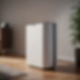 Smartmi Air Purifier showcasing sleek design