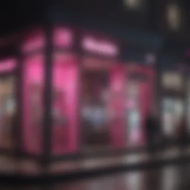 T-Mobile store showcasing financing benefits