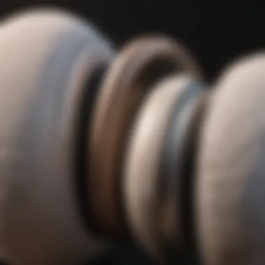 Luxurious Texture of Ear Covers Luxurious texture of AirPods Max ear covers