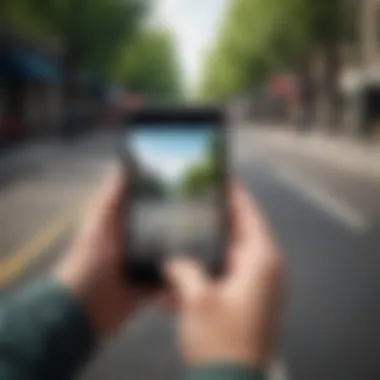 Analyzing GPS Data Accuracy in Walking Graph displaying GPS data accuracy during walks