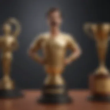 Ted Lasso trophy collection