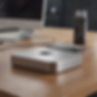 Sleek and modern Mac Mini on a clean desk