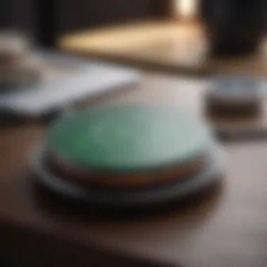 Illustration of various wireless chargers highlighting specifications and compatibility.