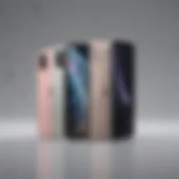 Comparison of iPhone Pro models showing size variations