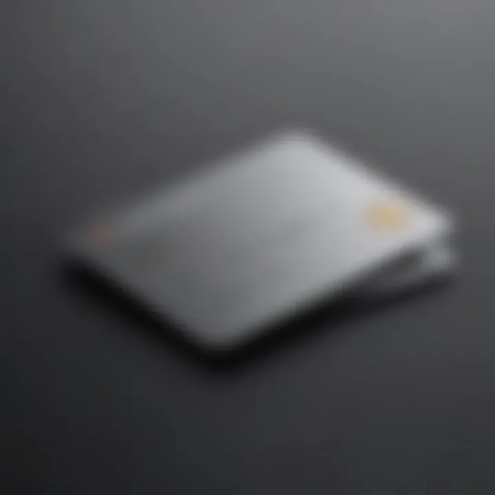 Illustration showing the functional elements of the Apple Card, including chip and contactless features.