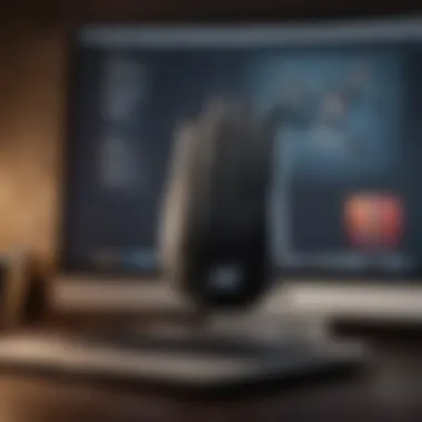 Effective Cursor Interaction on macOS User interacting with Mac cursor in action