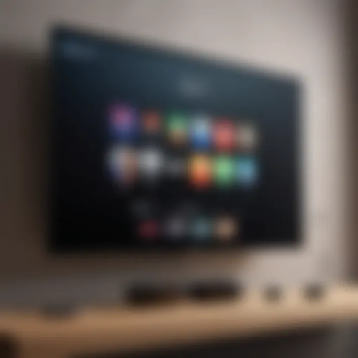 Sleek Apple TV Plus interface