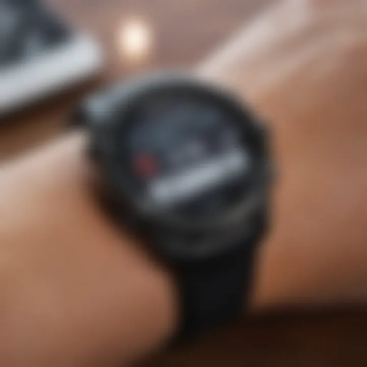 User-Friendly Interface of Garmin Watch and iPhone Pairing