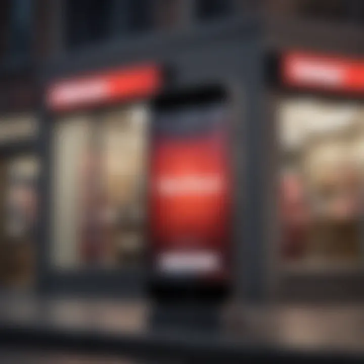 Elegant Verizon storefront showcasing free iPhone offers