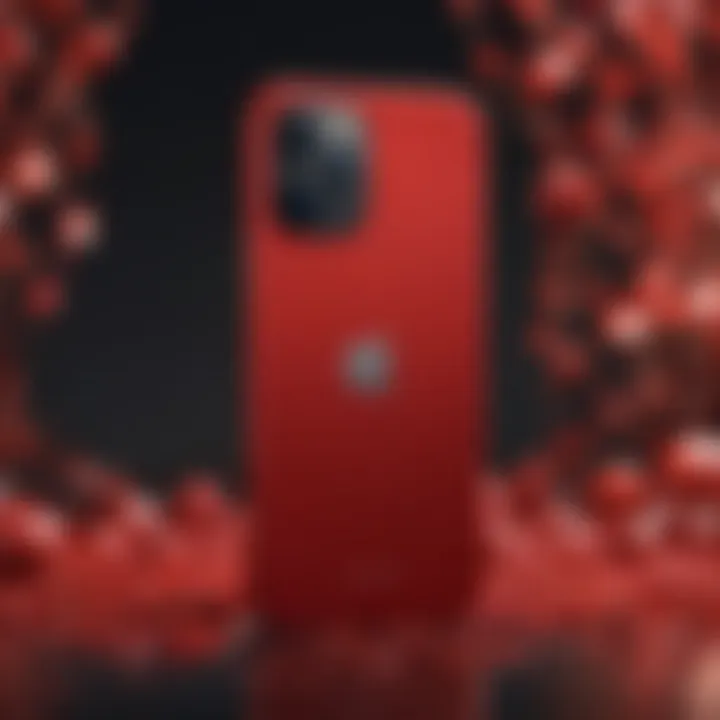 Striking Red iPhone 12 Pro Max